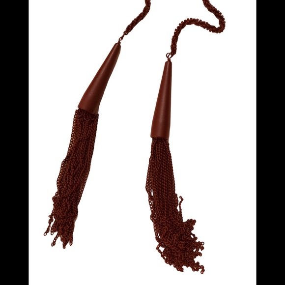 Kendra Scott Wine Phara Lariat Necklace - Picture 2 of 4